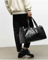 "BAREL BAG" рептилія, чорна