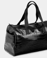 "BAREL BAG" рептилія, чорна