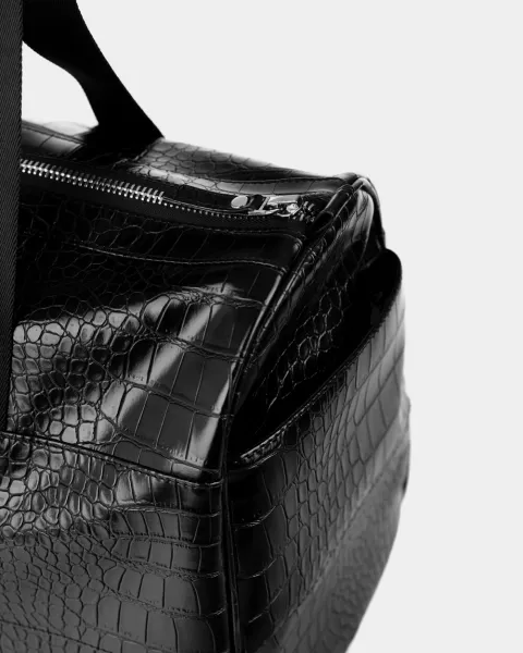 "BAREL BAG" рептилія, чорна