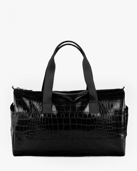 "BAREL BAG" рептилія, чорна