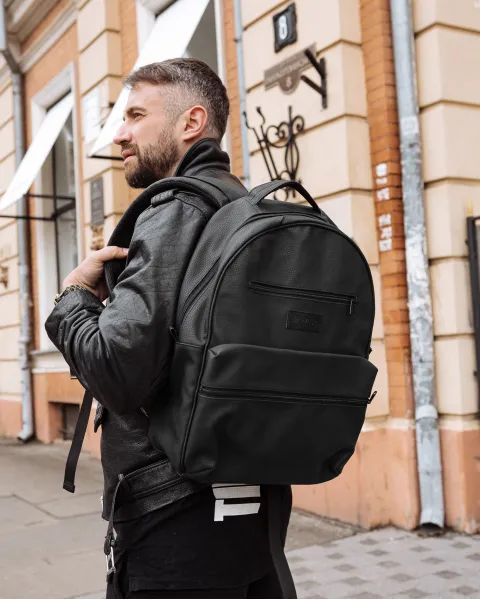 "TIPOLEATHER" екошкіра, чорний