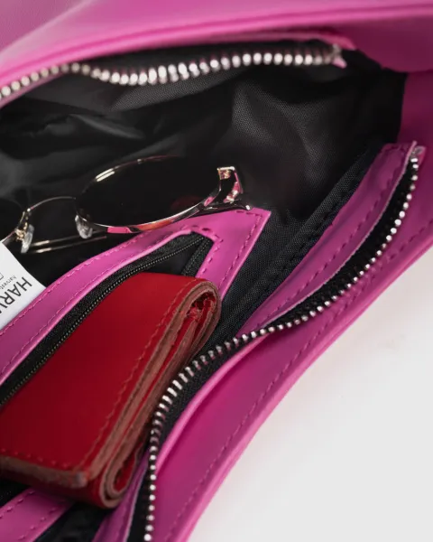 "SADDLE BAG" рожева