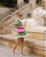 "SADDLE BAG" рожева