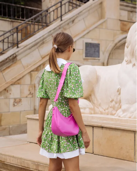 "SADDLE BAG" рожева