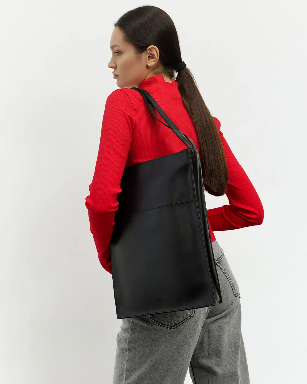"Dua Bag" екошкіра, чорна