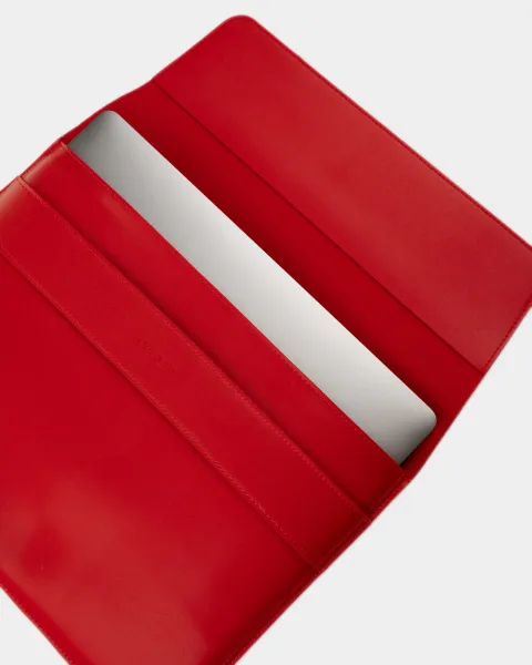 "LAPTOP CASE" екошкіра, червоний