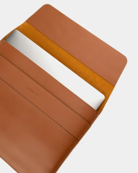 "LAPTOP CASE" екошкіра, карамель