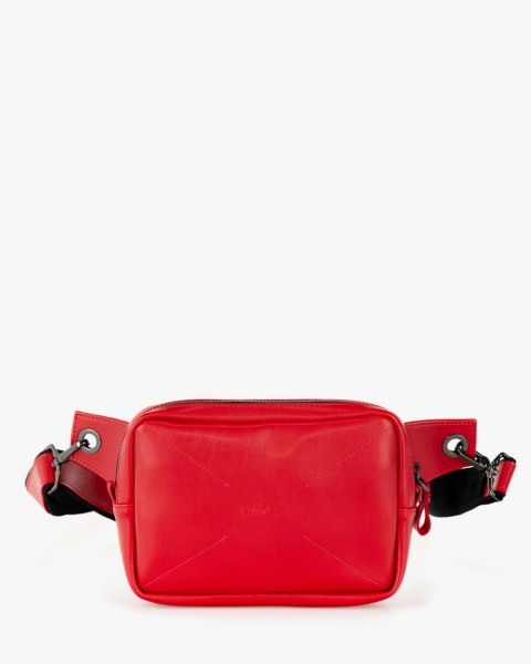 "OPTION 02" екошкіра, червона