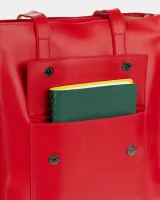 "Office bag large" екошкіра, червона