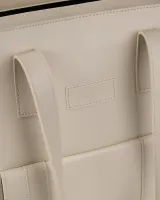 "Office bag large" екошкіра, слонова кістка