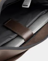 "Office bag large" екошкіра, коричнева