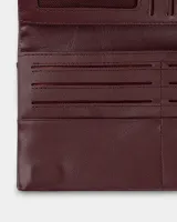 Гаманець "Folio" шкіряний, бордо