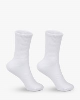 Шкарпетки бавовняні унісекс, білі 39-44 р.