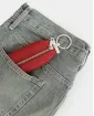 Ключниця "Key Purse" шкіряна, червона
