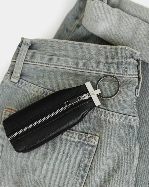 Ключниця "Key Purse" шкіряна, чорна
