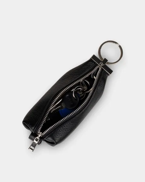 Ключниця "Key Purse" шкіряна, чорна