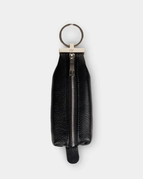 Ключниця "Key Purse" шкіряна, чорна
