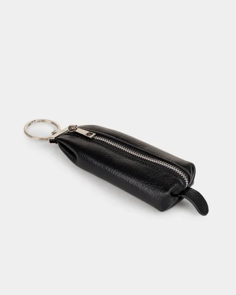 Ключниця "Key Purse" шкіряна, чорна