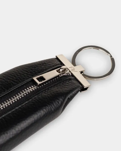 Ключниця "Key Purse" шкіряна, чорна