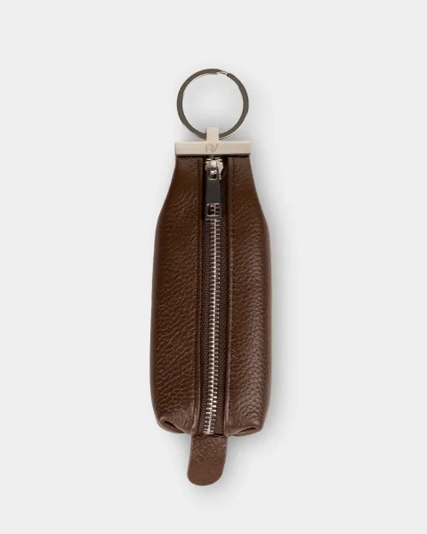 Ключниця "Key Purse" шкіряна, темно-коричнева