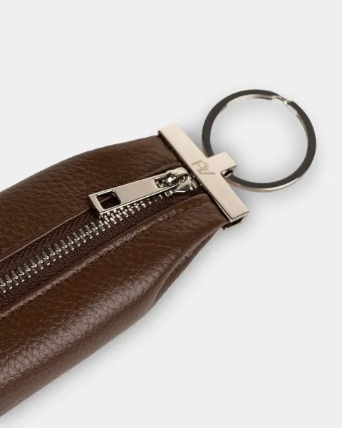 Ключниця "Key Purse" шкіряна, темно-коричнева