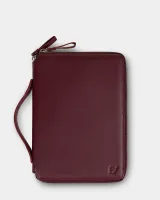 Папка "Folder" шкіряна, бордова