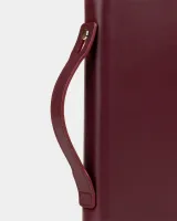 Папка "Folder" шкіряна, бордова