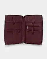 Папка "Folder" шкіряна, бордова