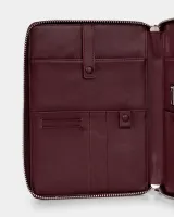 Папка "Folder" шкіряна, бордова