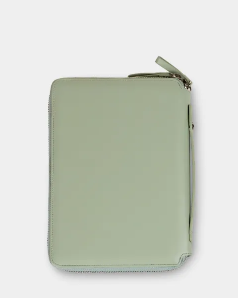 Папка "Folder" шкіряна, ментол