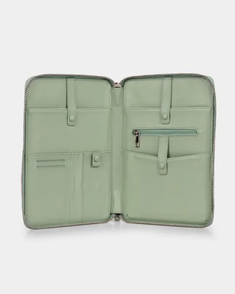 Папка "Folder" шкіряна, ментол