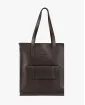 "Office bag large" екошкіра, коричнева