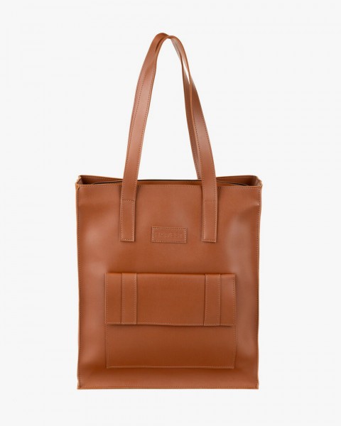 "Office bag large" екошкіра, карамель