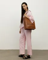 "Office bag large" екошкіра, карамель