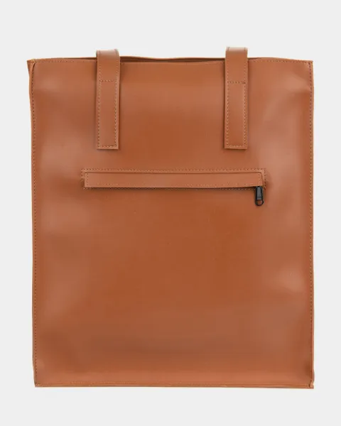 "Office bag large" екошкіра, карамель