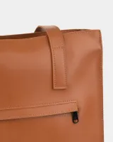 "Office bag large" екошкіра, карамель