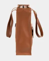 "Office bag large" екошкіра, карамель