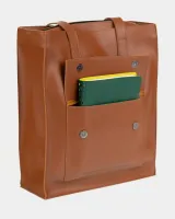 "Office bag large" екошкіра, карамель