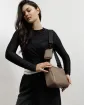 "CROSSBODY BAG" екошкіра, бежева