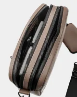 "CROSSBODY BAG" екошкіра, бежева