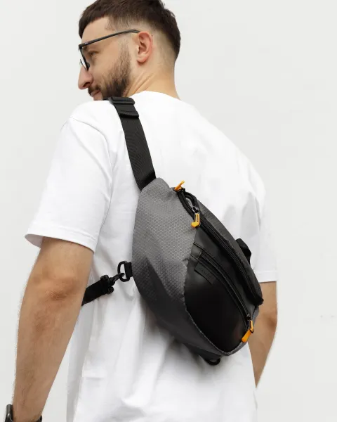 "TECH BAG" поліестер, нео грей