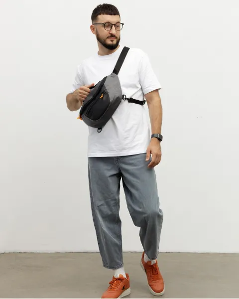 "TECH BAG" поліестер, нео грей
