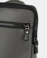 "SHUTTLE UNO BAG" екошкіра. сіра