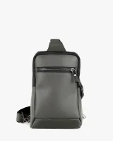 "SHUTTLE UNO BAG" екошкіра. сіра
