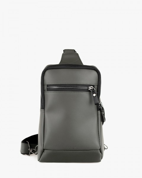 "SHUTTLE UNO BAG" екошкіра. сіра