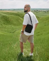 МЕСЕНДЖЕР "DOPP" ПОЛІЕСТЕР, ЧОРНИЙ