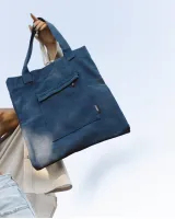 "TOTE SHOPPER", СИНЯ
