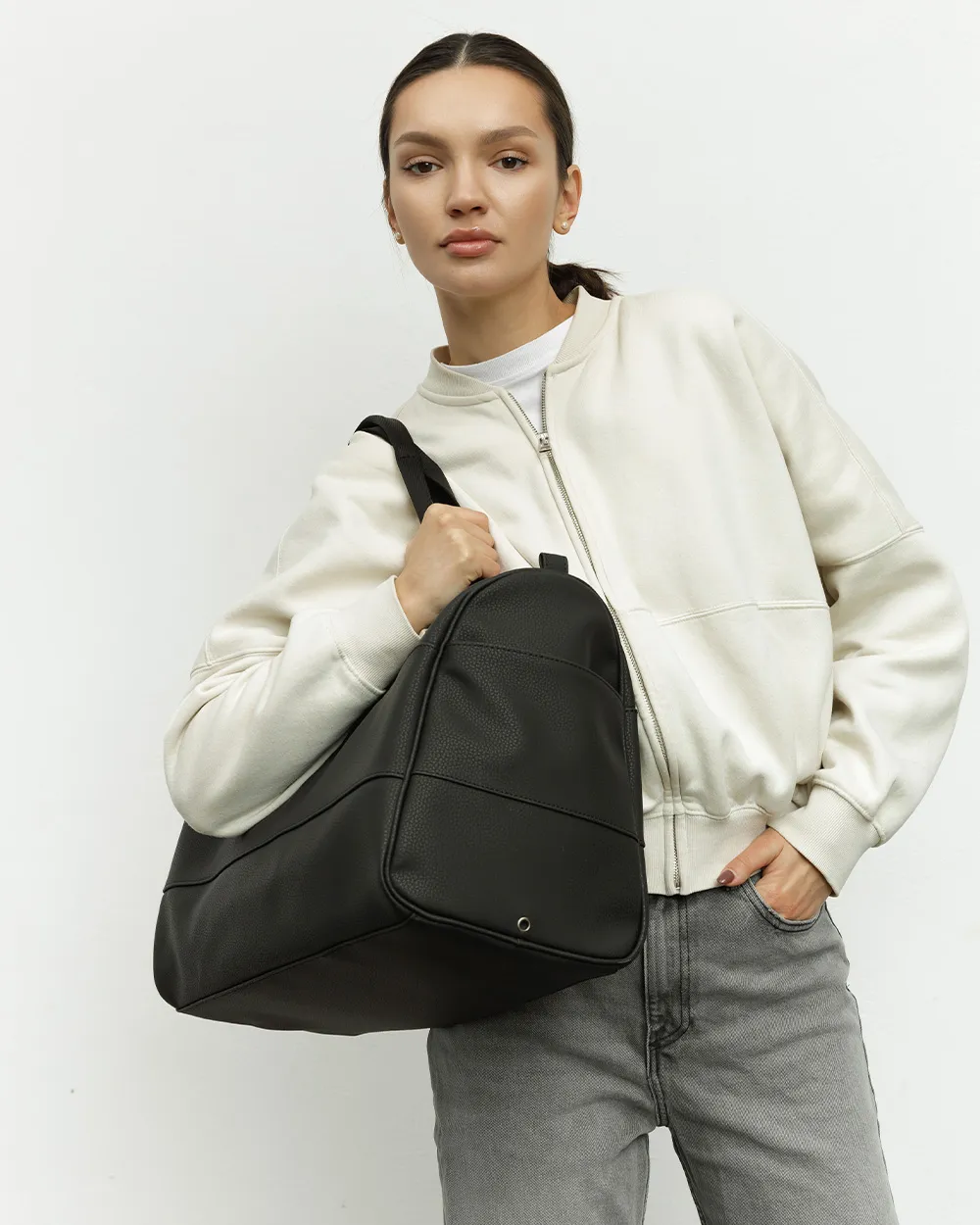 "BAREL BAG" екошкіра, чорна