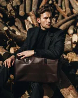 "BAREL BAG" екошкіра, коричнева