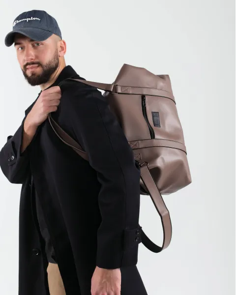 "Universal bag 01" екошкіра, бежева